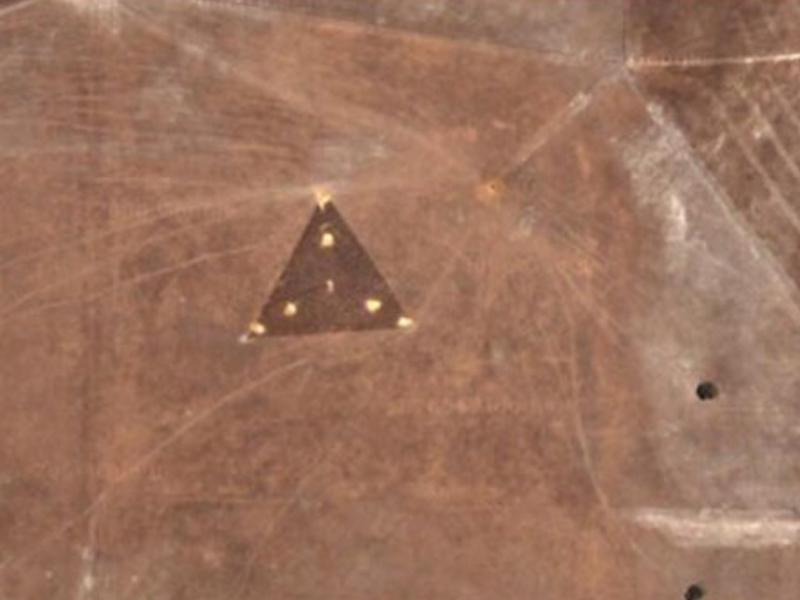 مثلث عجیب در استرالیا، مکان عجیب و غریب در نقشه گوگل